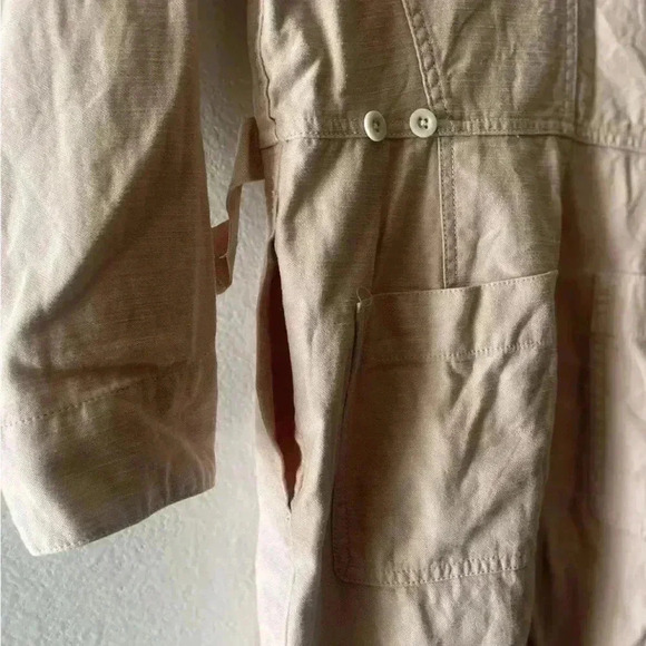 Madewell Garment-Dyed Zip-Front Coverall Jumpsuit Pink Size S NWOT - Picture 8 of 15